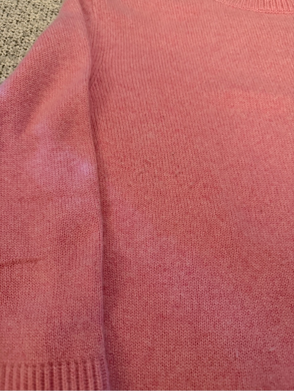Vince Bazooka Pink Crewneck Cashmere Sweater - Picture 7 of 11